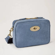 Mulberry Darley Camera Bag i mocka Foggy Grey 