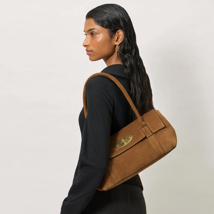 Mulberry East West Bayswater Vintage Oak Suede – produktbild 2