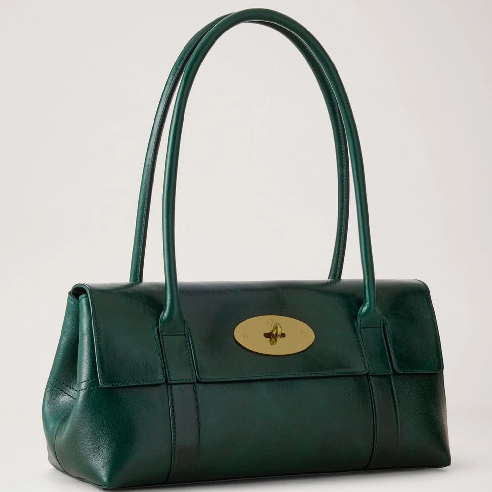 Mulberry East West Bayswater Emerald Smooth Semi Glossy Leather – HH0291/762Q180