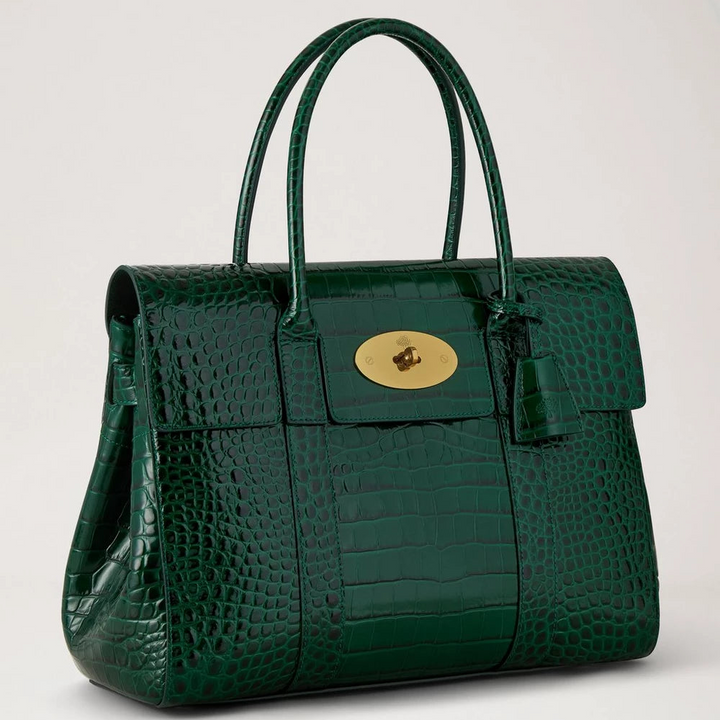 Mulberry Bayswater Emerald Shiny Croc – produktbild 2