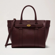 Mulberry Liten zipplad Bayswater Oxblood Small Classic Grain 