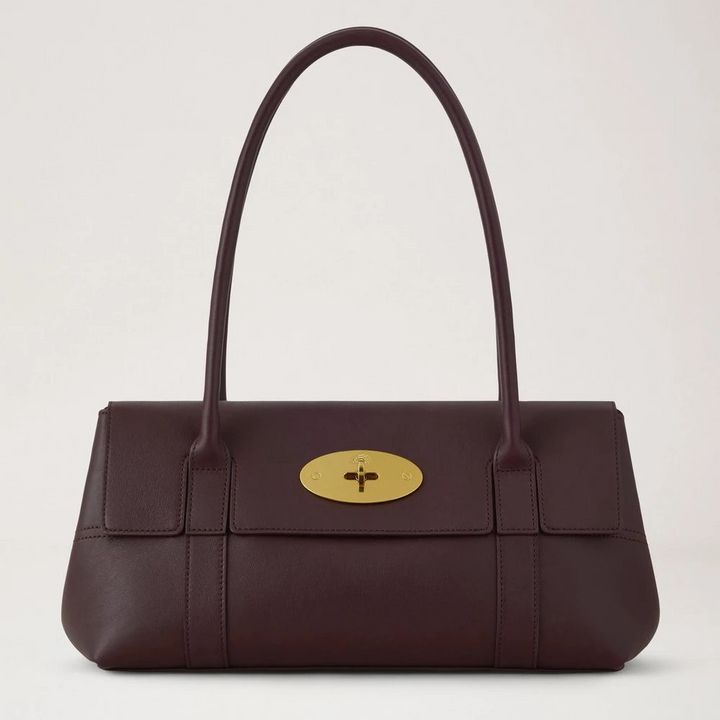Mulberry East West Bayswater Oxblood mjukt slätt läder – produktbild 2