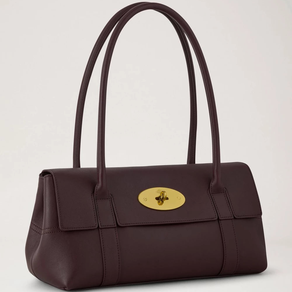 Mulberry East West Bayswater Oxblood mjukt slätt läder – HH0402/771K195