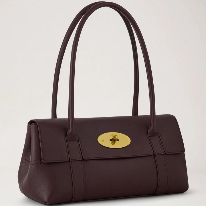 Mulberry East West Bayswater Oxblood mjukt slätt läder – HH0402/771K195