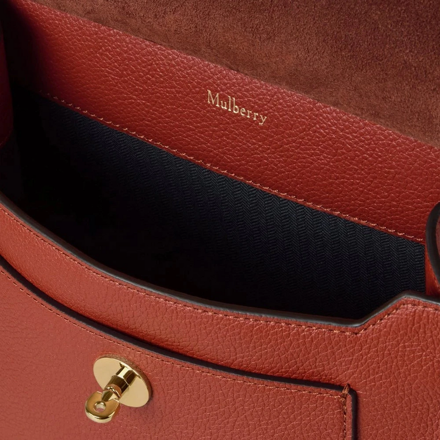 Mulberry Antony Rust Small Classic Grain