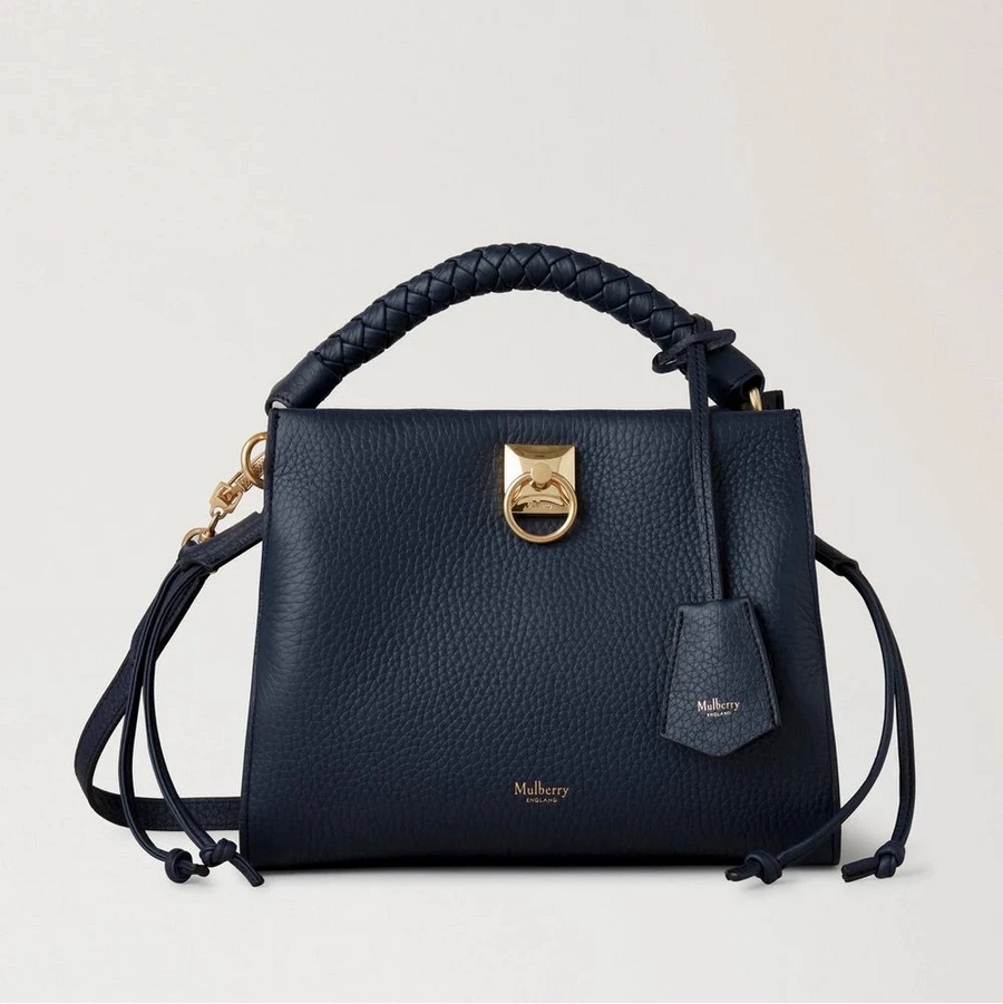 Mulberry Small Iris Night Sky Heavy Grain & Silky Calf