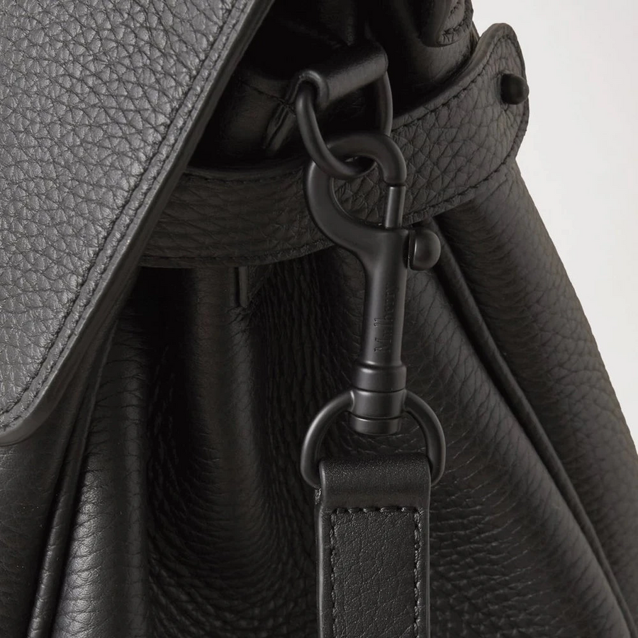 Mulberry Oversized Black Alexa Heavy Grain