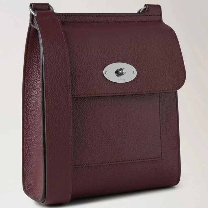 Mulberry Antony N Svart Cherry Small Classic Grain 