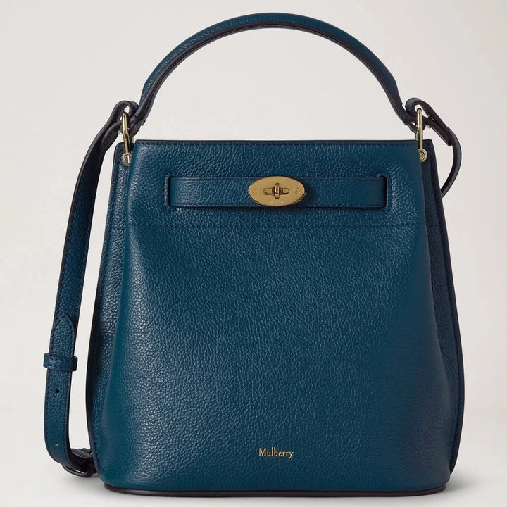 Mulberry Islington Bucket Out of the Blue Small Classic Grain 