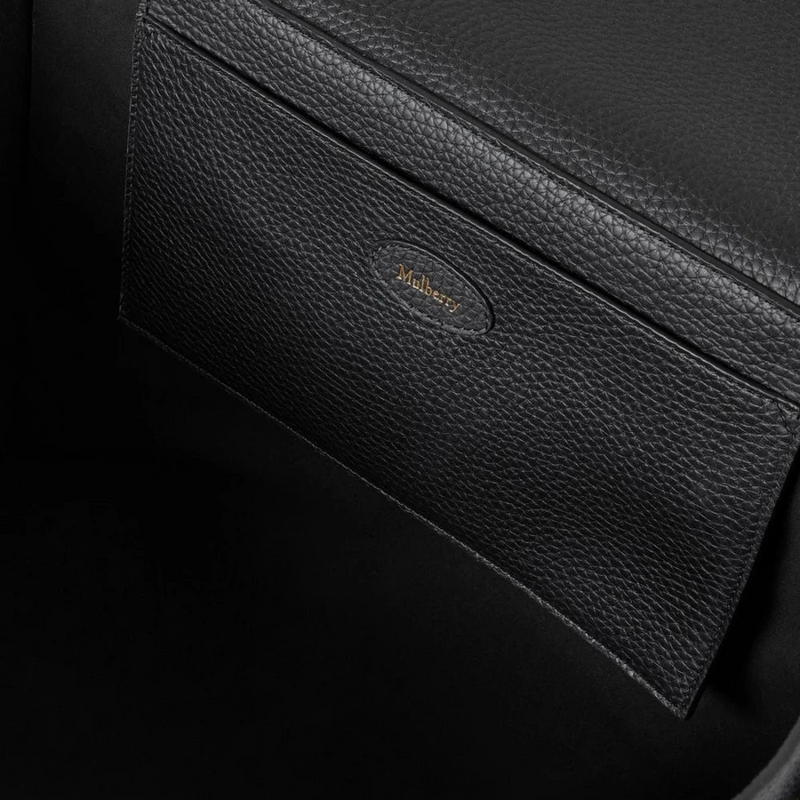 Mulberry Soft Bayswater Black Heavy Grain
