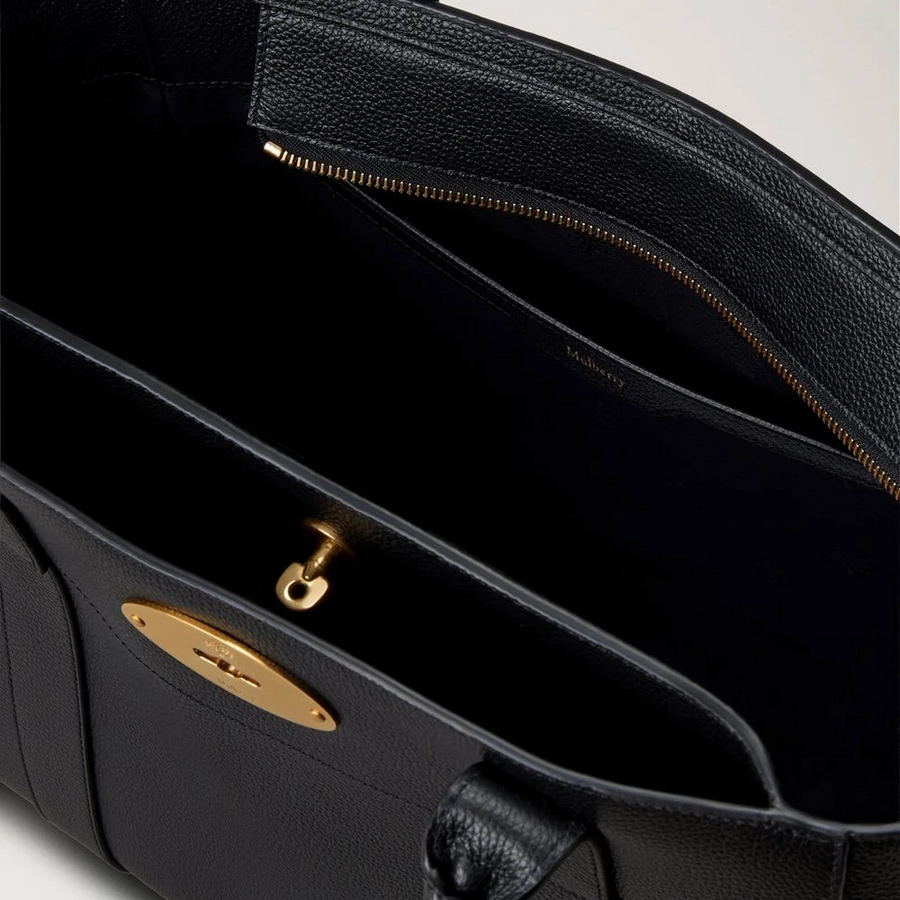 Mulberry Bayswater 9 till 5 Small Classic Grain Black