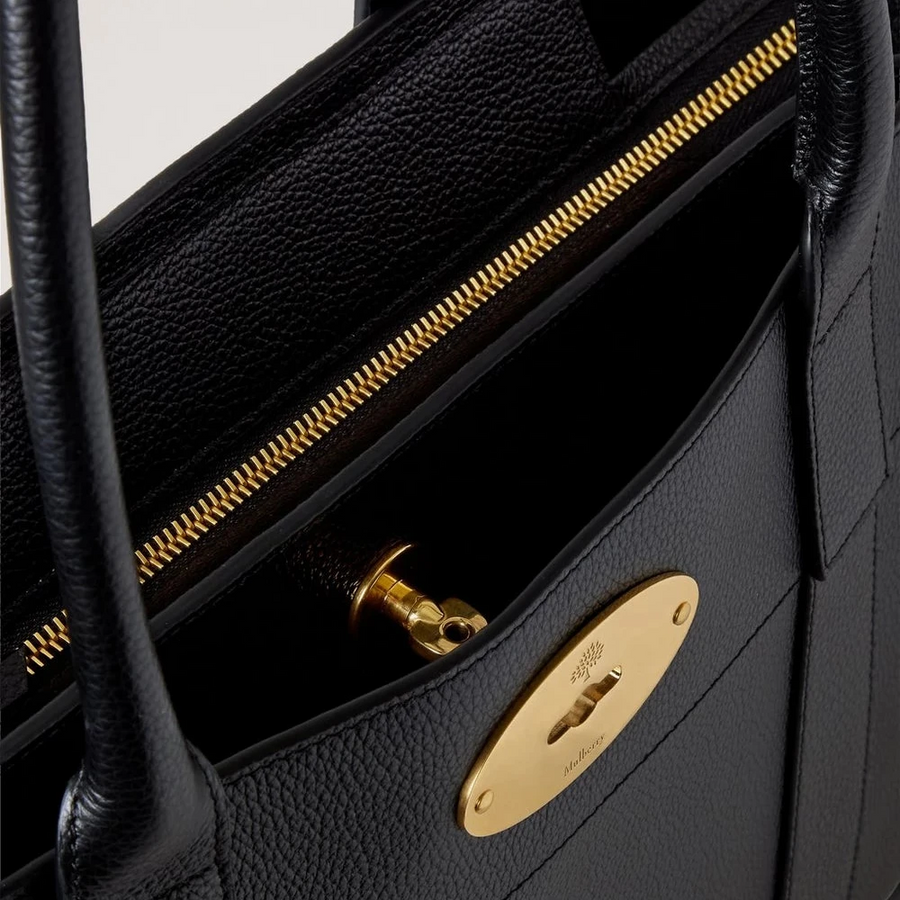 Mulberry Bayswater 9 till 5 Small Classic Grain Black