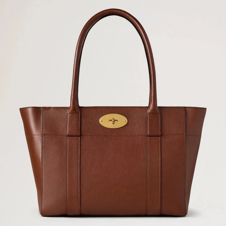 Mulberry Bayswater 9 To 5 Small Classic Grain Two Tone Oak