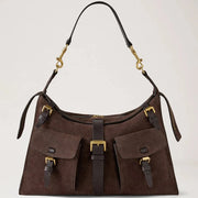 Mulberry Roxanne Shoulder Bag Chokladmocka 