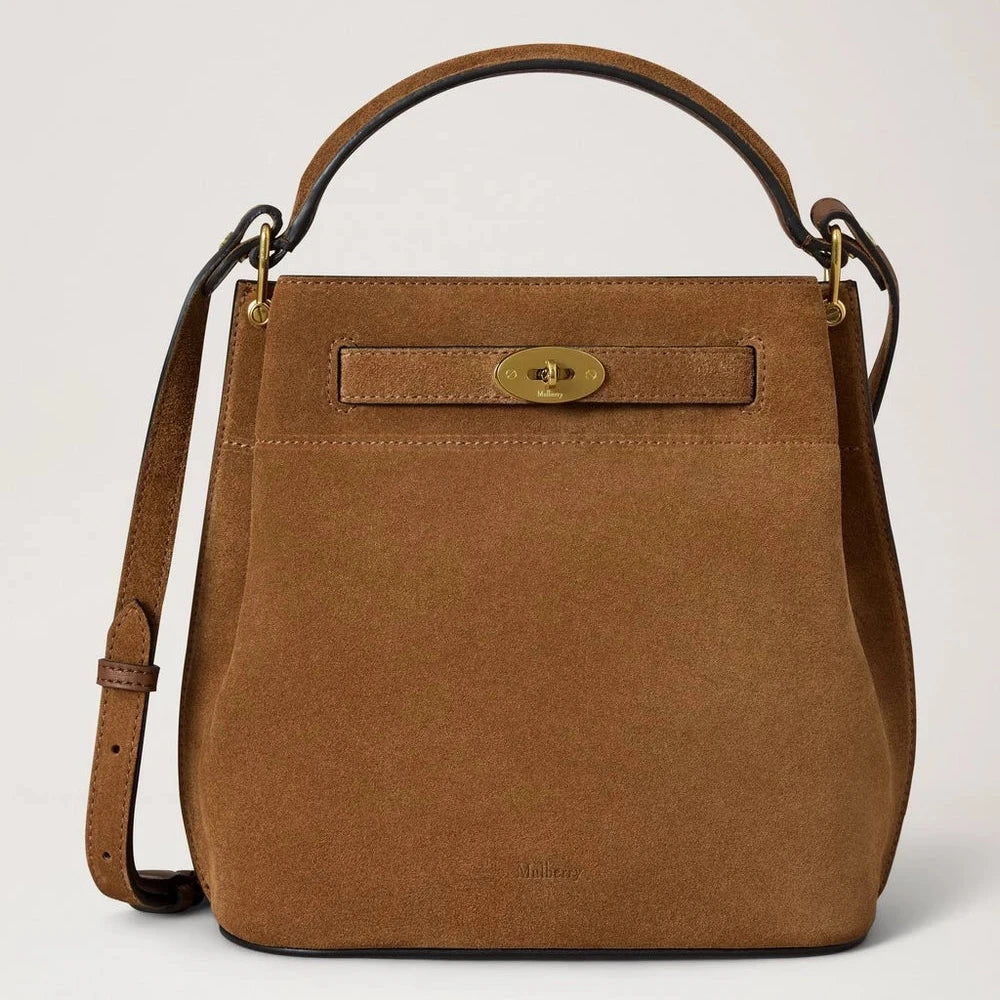 Mulberry Islington Bucket Vintage Oak Suede – HH9884/047G924