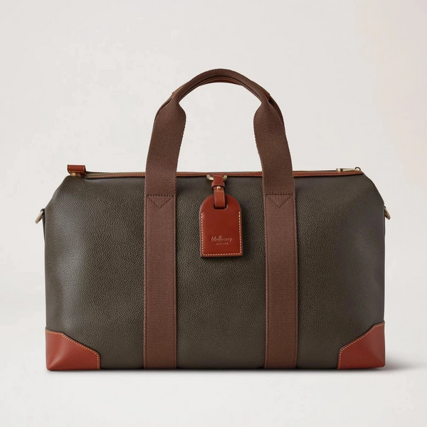 Mulberry Heritage Day Clipper Mole & Cognac tryckt Bioveg Scotchgrain
