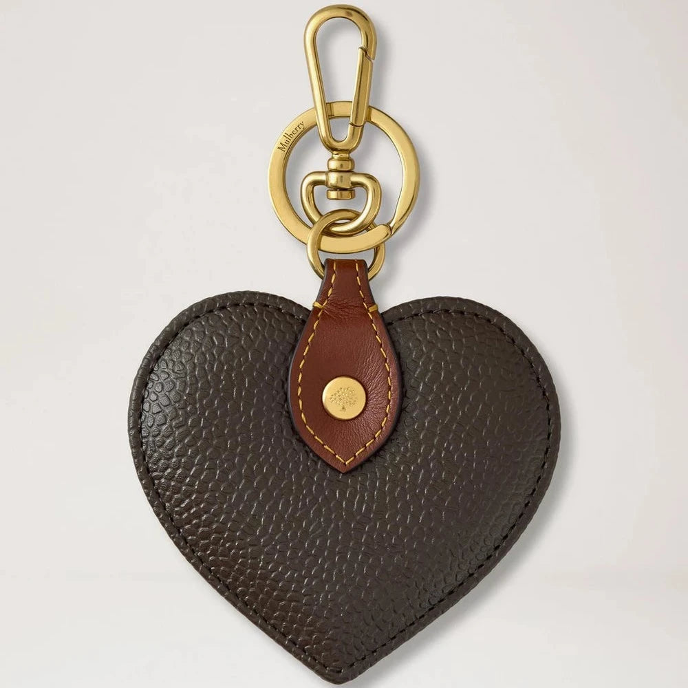 Mulberry Hjärtformad nyckelring Mole-Cognac – RK6006/127Q330