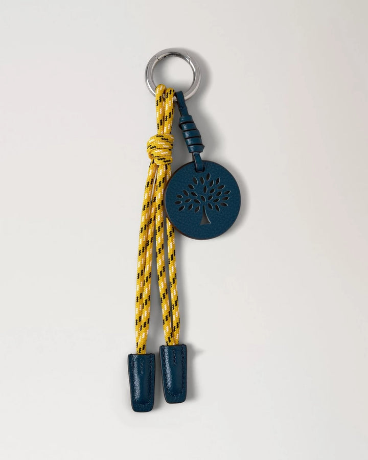 Mulberry Rope Keyring Gul & Out of the Blue Mixed Material 