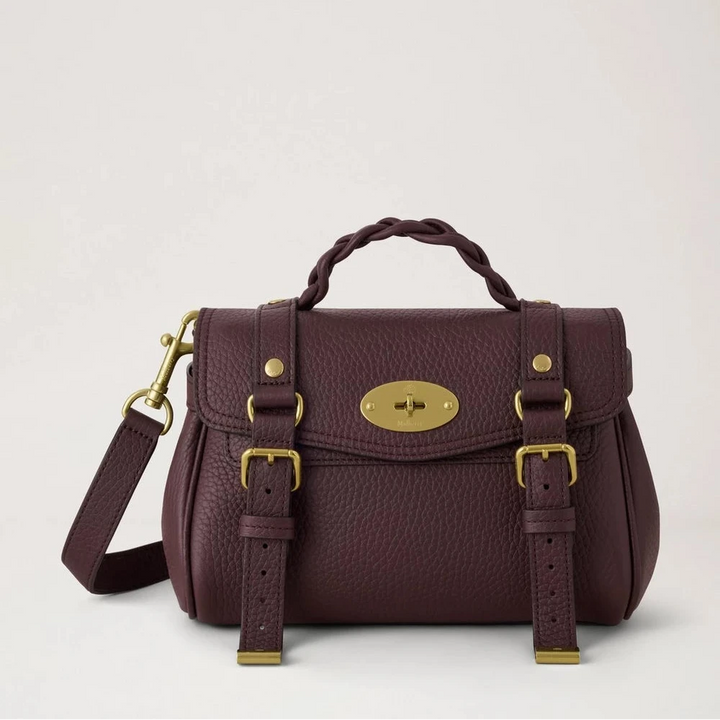 Mulberry Mini Alexa Oxblood Heavy Grain – RL6595/736K195