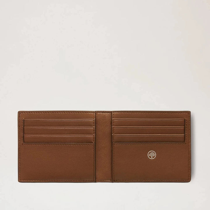 Mulberry 8-kortsplånbok Oak Two-Tone Small Classic Grain 