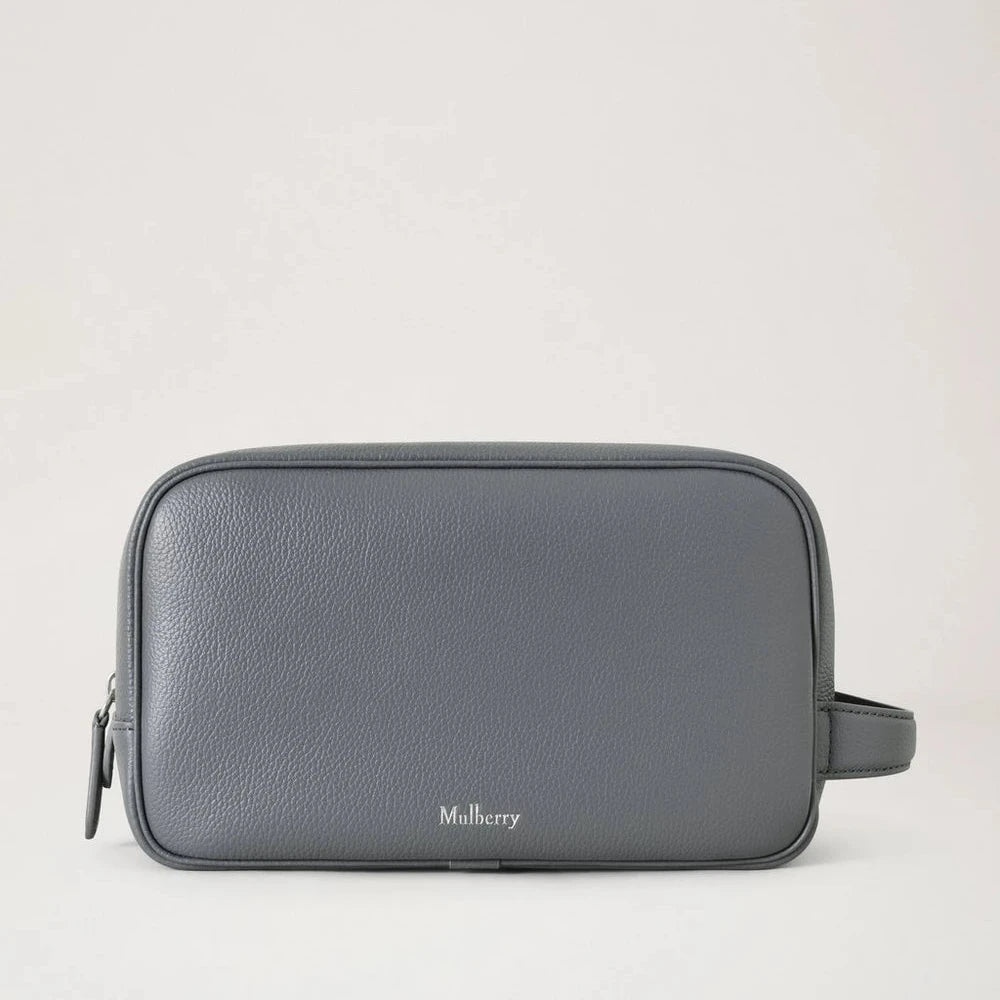 Mulberry Heritage Wash Case Foggy Grey 