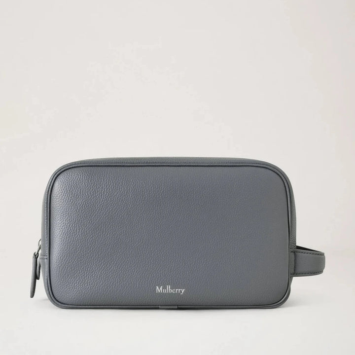 Mulberry Heritage Wash Case Foggy Grey 