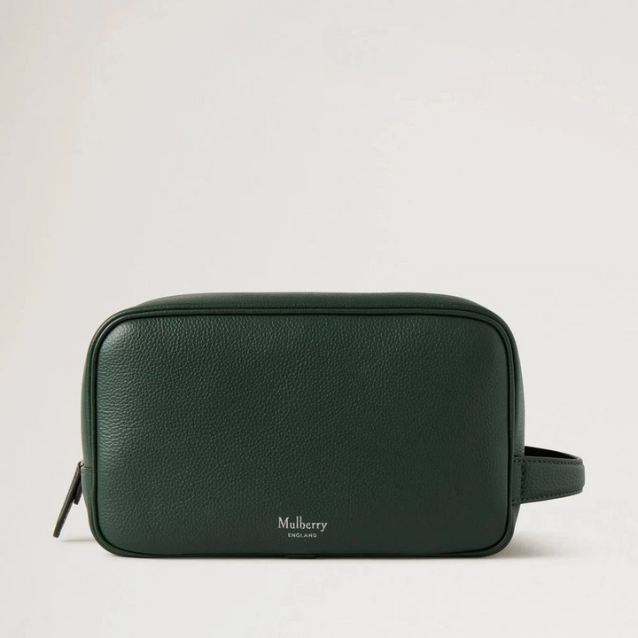 Mulberry Heritage Wash Case Mulberry Grön