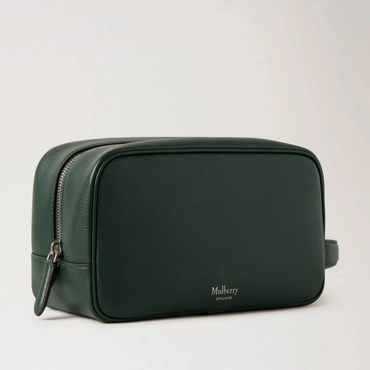 Mulberry Heritage Wash Case Mulberry Grön