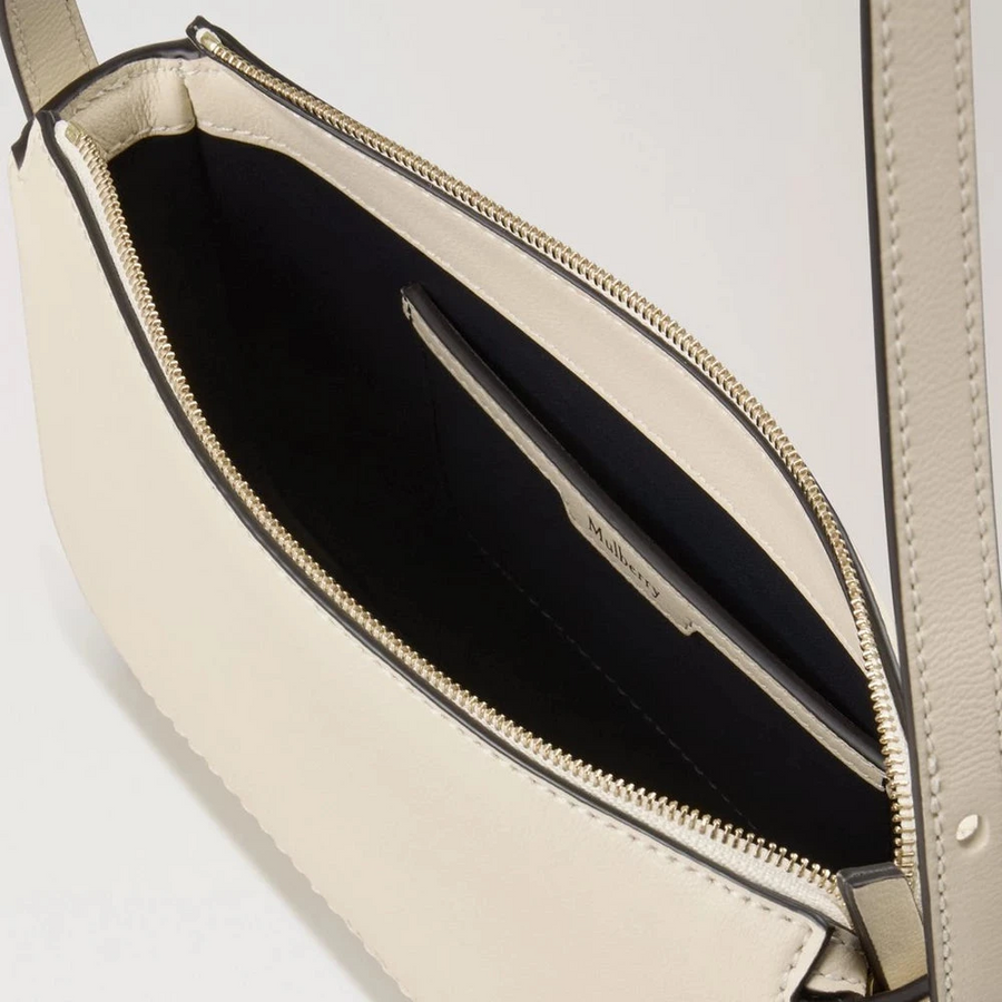 Mulberry Clovelly Pouch Micro Classic Grain Äggskal