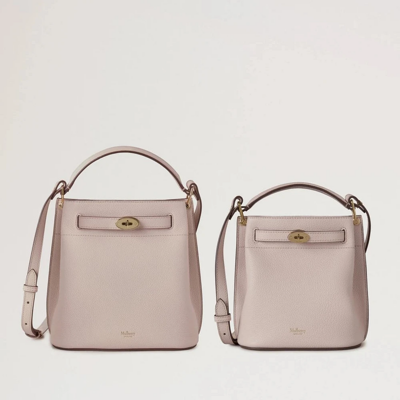 Mulberry Mini Islington Bucket Small Classic Grain Blossom Pink