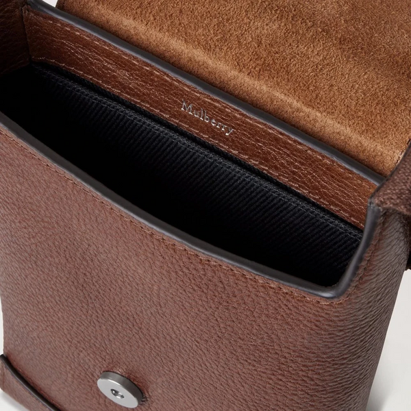 Mulberry Chiltern Phone Pouch Oak Natural Vegetable garvad