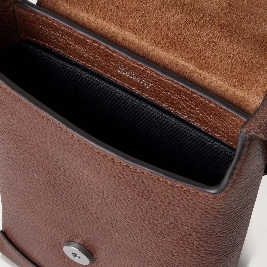 Mulberry Chiltern Phone Pouch Oak Natural Vegetable garvad