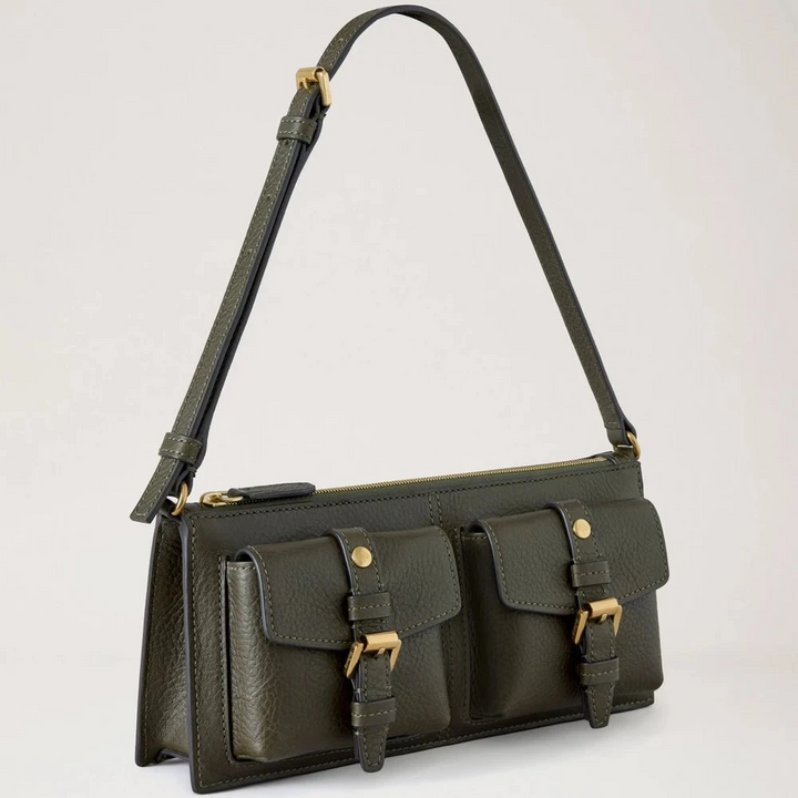 Mulberry Roxanne Mini Axelväska Heritage NVT Juniper Green