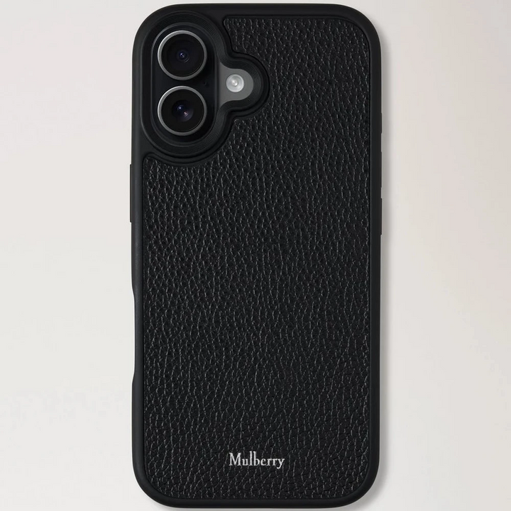 Mulberry Iphone 17 fodral Litet klassiskt kornsvart