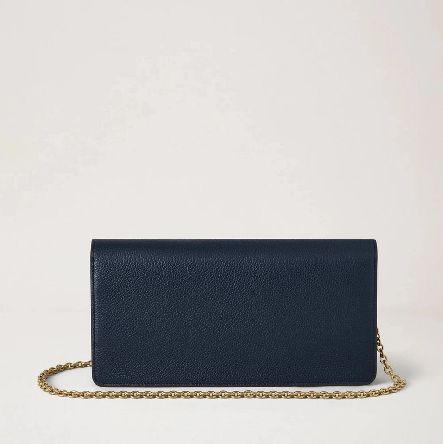 Mulberry Darley Clutch Small Classic Grain Night Sky