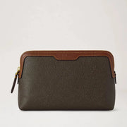 Mulberry Liten kosmetikpouch Scotchgrain Mole & Cognac 