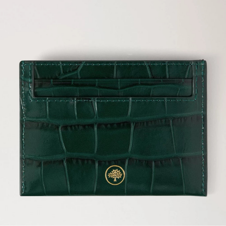 Mulberry Kreditkortsfack Emerald Shiny Croc – produktbild 2