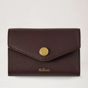 Mulberry Vikt plånbok med flera kortfack Oxblood 
