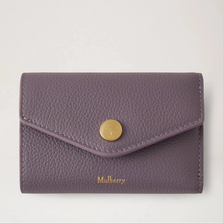 Mulberry Vikbar plånbok med flera kortfack Dusky Mauve – RL9156/205V170