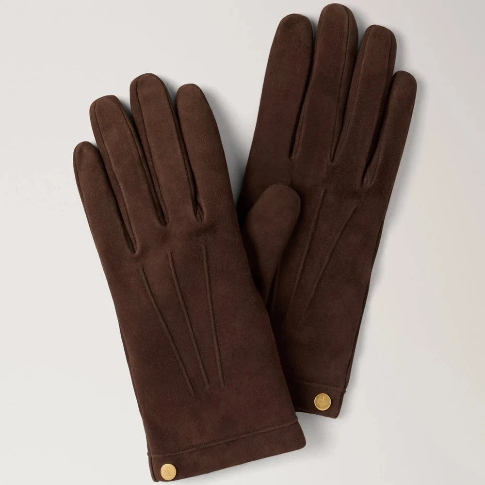 Mulberry Darley Mjuka mockahandskar Ebony 
