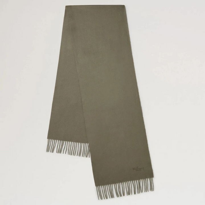 Mulberry Cashmere Scarf Olive - - VS4460/071Q140