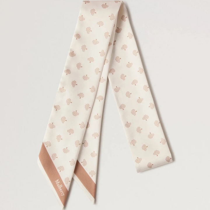Mulberry Skinny scarf - Mulberry Träd äggskal