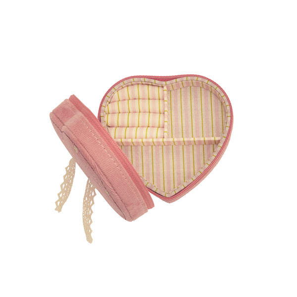 Maanesten Heart Smykkeskrin i Pink Theatre Magic
