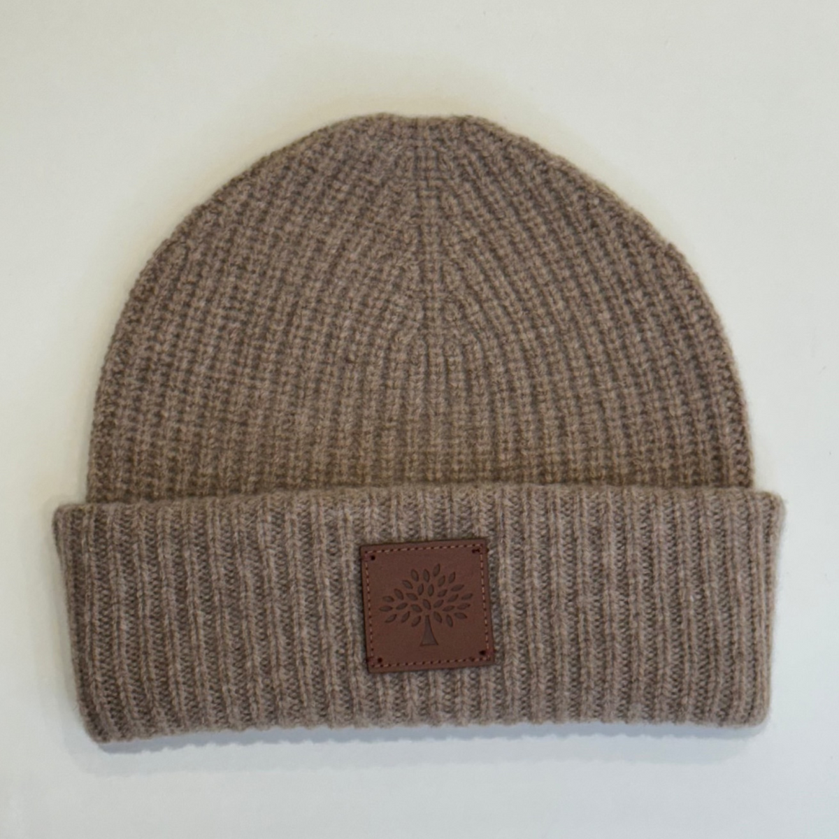 Mulberry Solid Wool Beanie Lönn