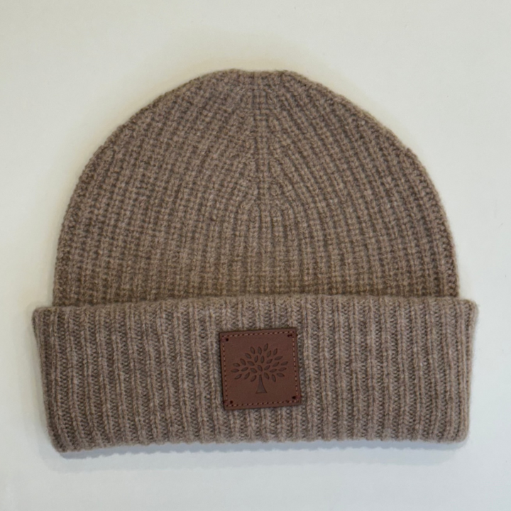 Mulberry Solid Wool Beanie Lönn