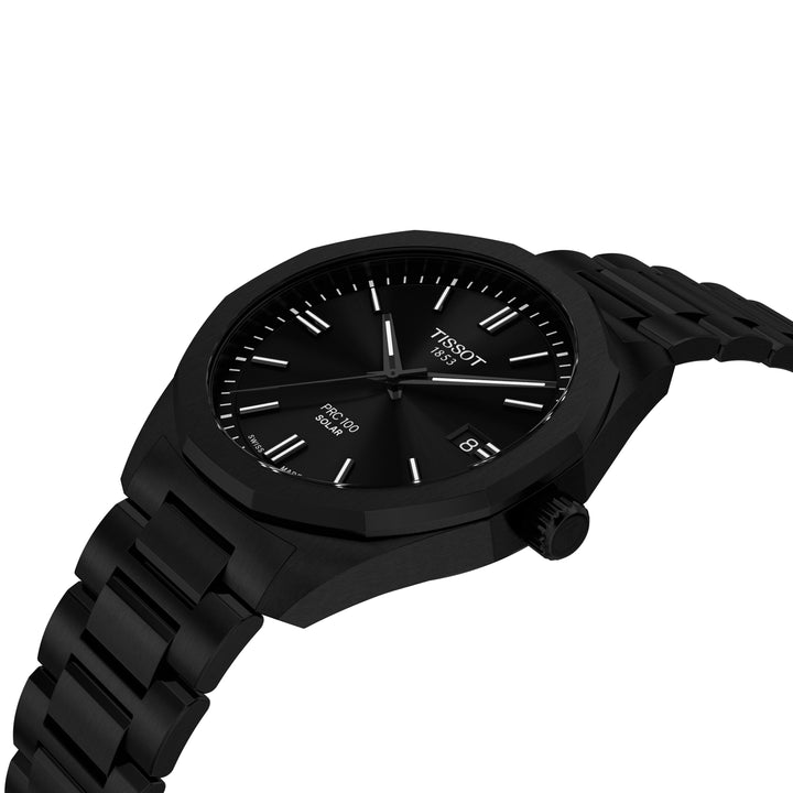 Tissot Prc 100 Solar Quartz 39mm svart