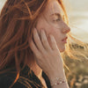 Mads Z Tender Heart Armband i 14 kt. Guld med Diamanter 