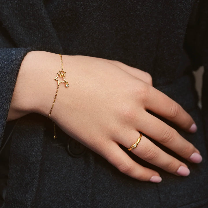 Maanesten Vilde förgyllt armband 