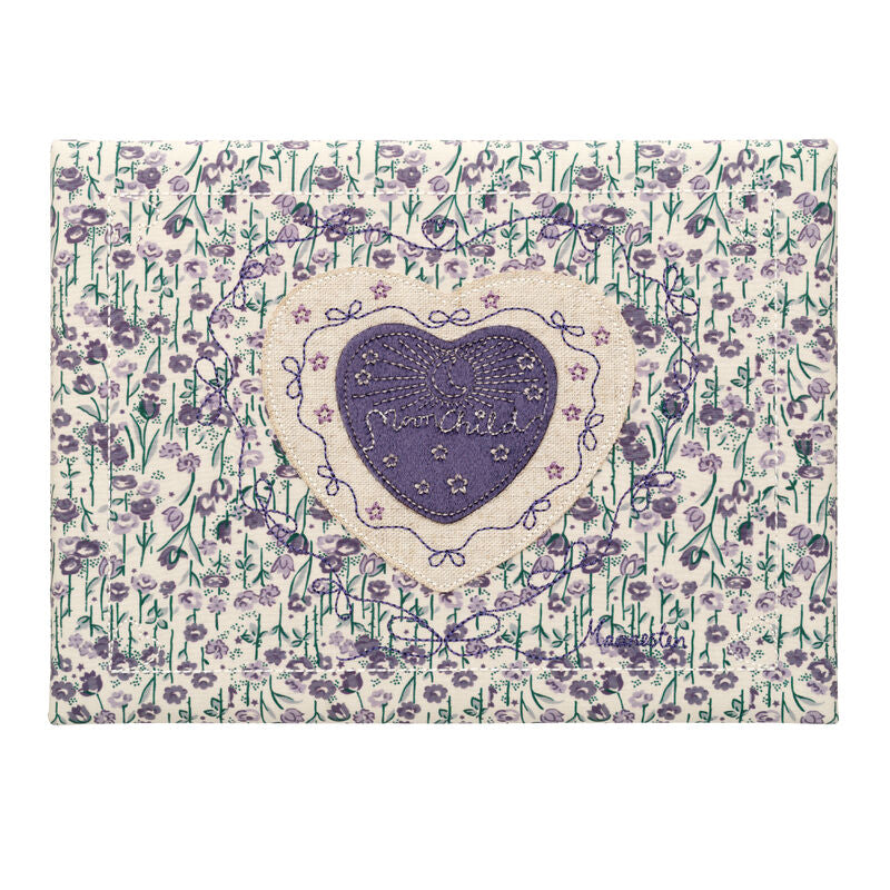 Moonesten Margaret smyckeslåda Purple Heart