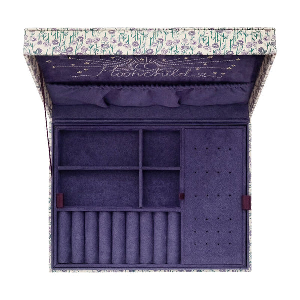 Moonesten Margaret smyckeslåda Purple Heart